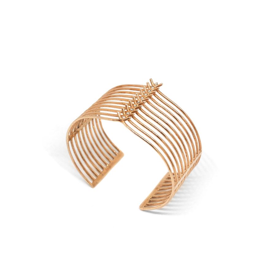 10 element 'Spinae' bracelet SPINAE | BR 10FAU9R CT. 0,16